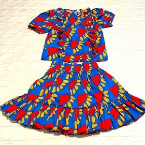 Beautiful Stella McCartney abstract design outfit age 14
